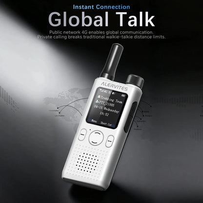 2PC BAOFENG AT1 Walkie Talkie 4G/5G Radio POC Unlimited Distance Group Call 2200mAh OLA PTT Portable Ham Radio 2PCS EU Version