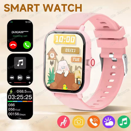 NEW Games Smart Watch 2026 Bluetooth Call Camera Control Sleep Monitoring Music Play Message Push Outdoor Sports Smartwatch Kids