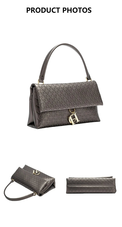 CH Detachable With Cover Chain Bag High Quality Women's Luxury Brand Bags Fashion Simple New Large Capacity Women's Shoulder Bag