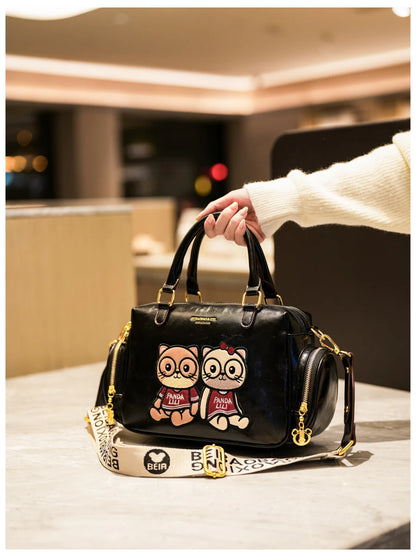 Fashion Luxury Brand Ladies Shoulder Bag Cartoon Bear Women's Crossbody Bag High Quality Tote Bag Waterproof Women's Hanbags