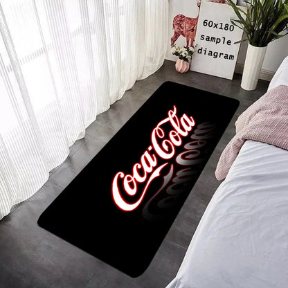 Floor Mat Non-slip Foot Rug for Entryway Cocas Hallway Carpet Colas Kitchen Water Adsorbed Rugs Fluffy Bedside Mats Home Decor