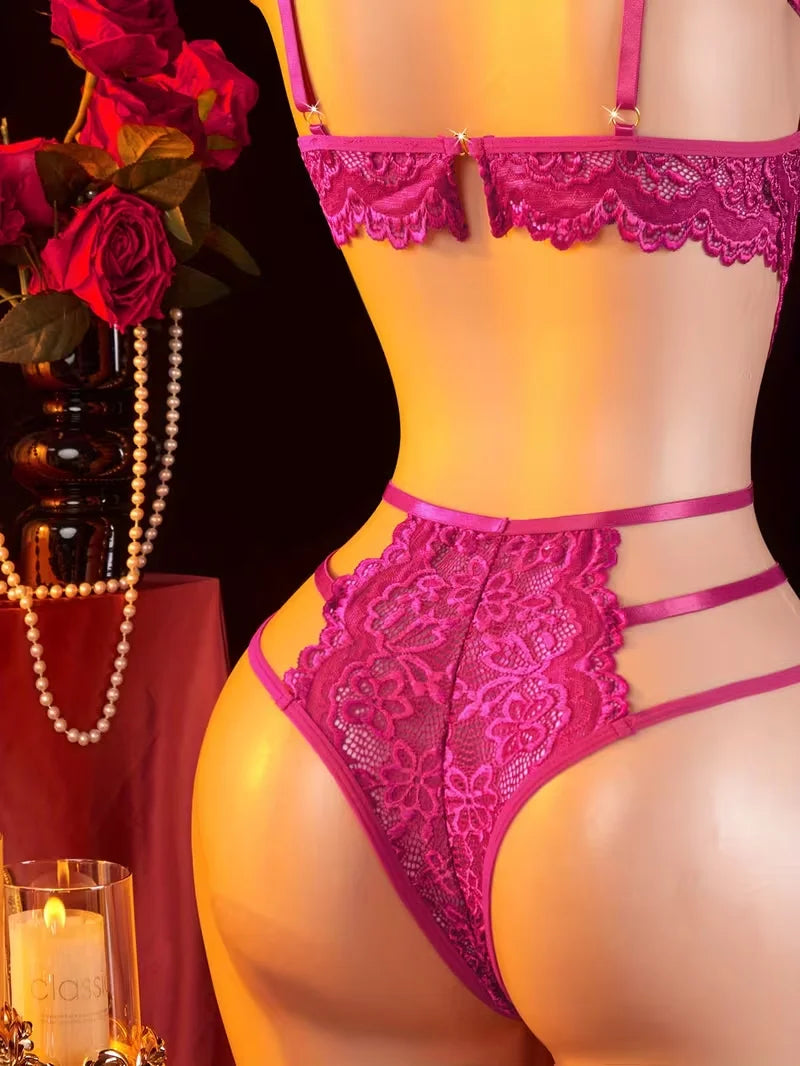 Sexy Lingerie Bodysuit Summer New Style Womens Underwear Sheer Temptation Lace Pure Desire Romantic Exclusively For Date Nights