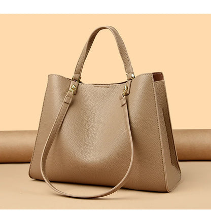 Genuine Brand Luxury Designer Women Bags High Quality Leather Shoulder Crossbody Messenger Tote Bag Large Handbag Purses
