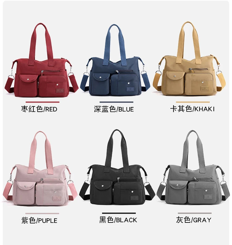 Fashion High Quality Handbag Female CrossBody Bag Women Shoulder bag Ladies Messenger Bag Nylon waterproof Lady Purse sac a main