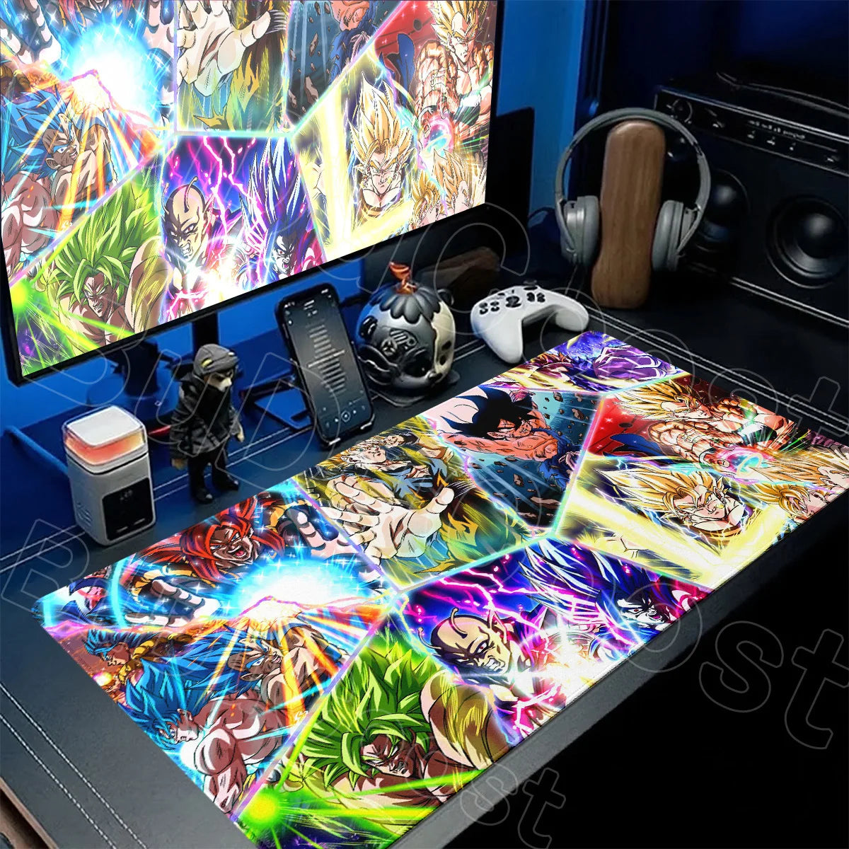 Anime Dragon Ball Non-slip Mousepad Office Laptop Game Keyboard Accessories Goku 90x40cm Computer Deskmat Gaming Carpet Boy Gift