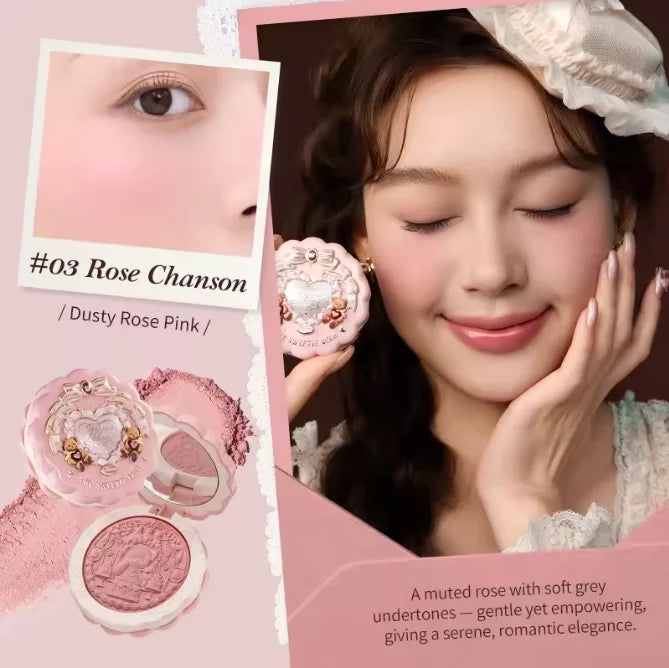 Makeup Set Flower Knows Shell Pearl Bunny Garden Setting Powder Lip Gloss Blush All In One Baking Powder Glitter Highlighter Kit