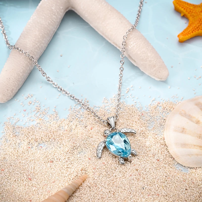 Luxury Necklace 925 Silver Original Sterling Zircon Dragonfly Butterfly Firefly Star Moon Chain Link For Women Wedding Jewelry