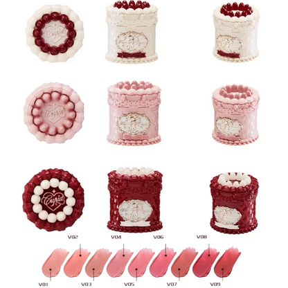 Flower Knows Strawberry Cupid Box Collection Make Up Sets Cosmetics Full Set Palette Pressed Powder Blush Lipstick Gift Box