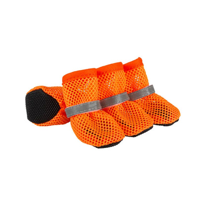 4pc, Dog Shoes Non-slip Breathable Wear-resistant Dog Boots Suitable for Small Medium Sized Pets Puppy Protective Footwear