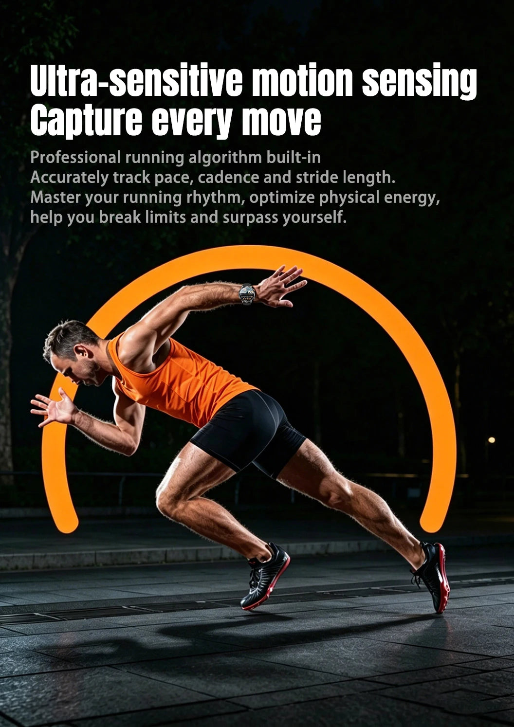 New Military Men's Outdoor Sport Smart Watch 1400mAh Battery BT Call Flashlight IP68 Waterproof 1.7' HD Large Screen Men Watch