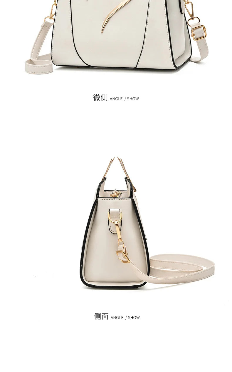 New Arrival Leather Womens Shoulder Bags Women Solid Color Crossbody Small Square Bag Handbag Zipper Phone Purse Messenger Bag