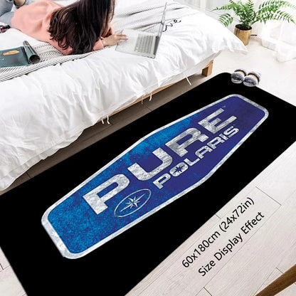 Entrance Doormat Balcony Rugs Living Room Carpet Polaris Motorcycle Foot Mats Bath Rug Floor Mat Ideal Gift Non-slip Home Decor