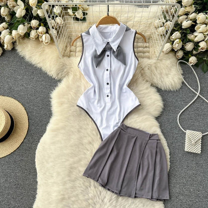 Coquette Lace Lingerie Set Sexy Mesh Bodysuit Valentines Day Sleepwear Gothic Strappy Catsuit Intimate Nightwear Romper