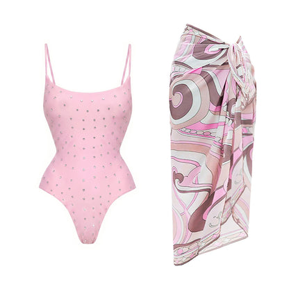 Bandeau Biquini With Cover Up Sexy Women Swimsuit 2026 New Swimwear Push Up Swim Suits Female Off Shoulder Bathingsuit Beachwear