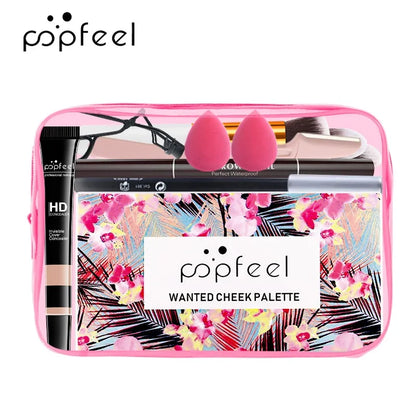 28Pcs Makeup Set Eyeshadow Lipstick Eyebrow Concealer Powder Brush Complete Makeup For Women Female Beginner Student Full Set