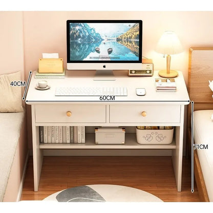 Corner Computer Desk Corner Desk Home Study Table Bedroom Girls Dresser Bookcase Integrated Desk