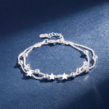 925 Sterling Silver Bracelet Woman Vintage Luxury Original Jewelry Accessories Fashion Designer Party Wedding Jewelry Gifts 2025