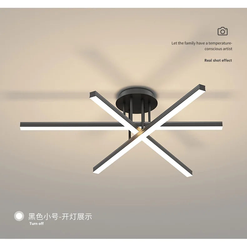 2023 new ceiling lamp Nordic modern LED lamp living room dining room bedroom lights ceiling chandelier