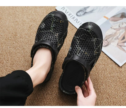 Plus Size 46 47 Summer Sandals for Men and Women Breathable EVA Beach Slippers Men Clogs Men Flip Flops Comfort Men Casual Shoes