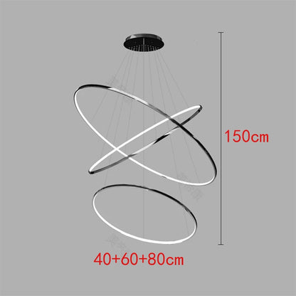 Nordic home decoration, stair chandelier, living room and dining room Pendant lights, ceiling light, indoor lighting