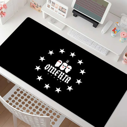 Singer O-OmertaS 47 Mouse Pad Square Office Gaming Desk Mat Waterproof Non-Slip Rubber Decorative