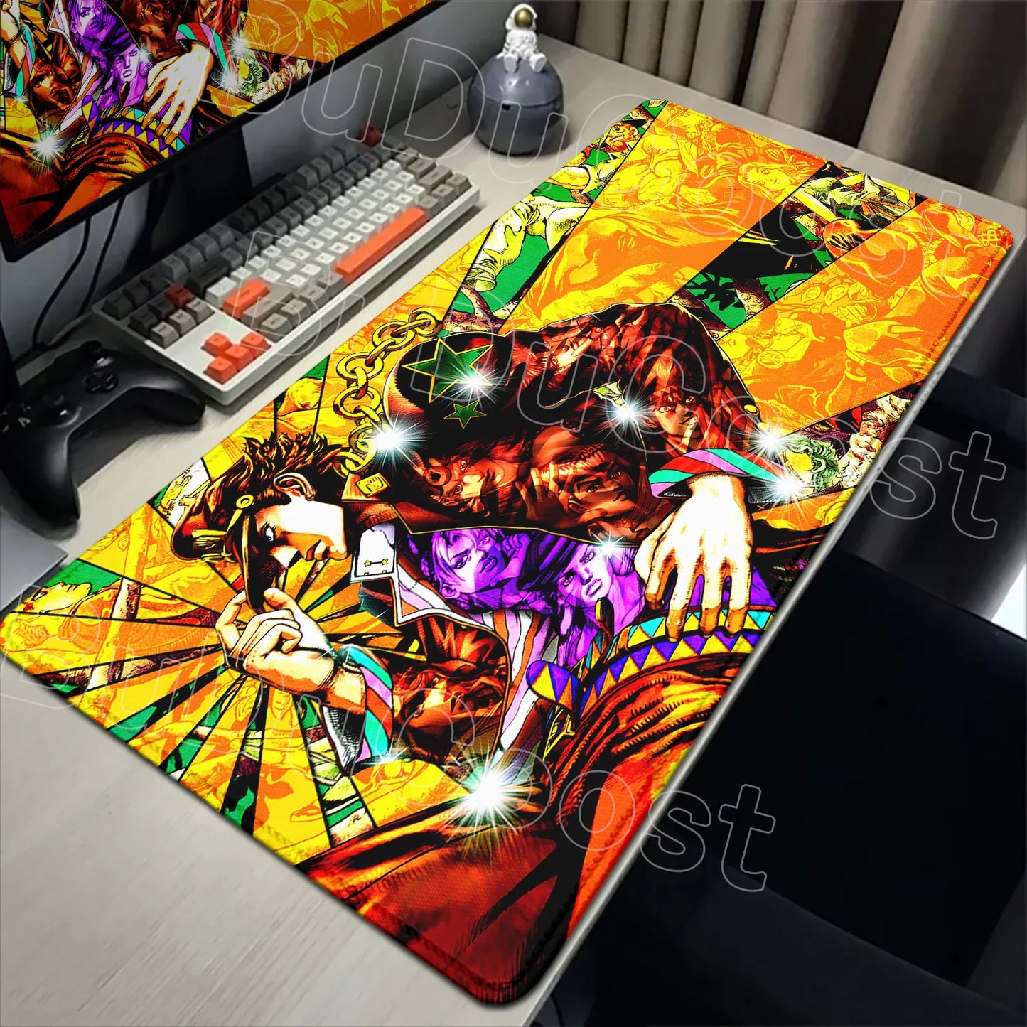 HD J-Jojo B-Bizarre A-Adventure Mouse Pad Gaming 900×400mm Mousepad Xxl Mouse Mat Offices Accessories Keyboard Pad Computer Desk