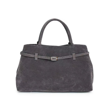 NEW Luxury Brand Rodeo Woman Bags Faux Suede Brown Totes Gold Buckle Shoulder Bags Fashion Women Handbags