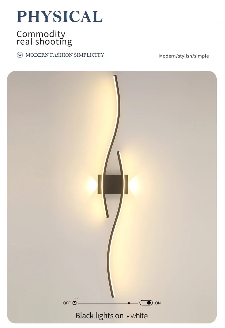 Modern Simple Wall Lamp Kitchen For Ceiling LED Living Room Light For Wall Light Home Decor TV Wall Bedroom Living Room Lighting