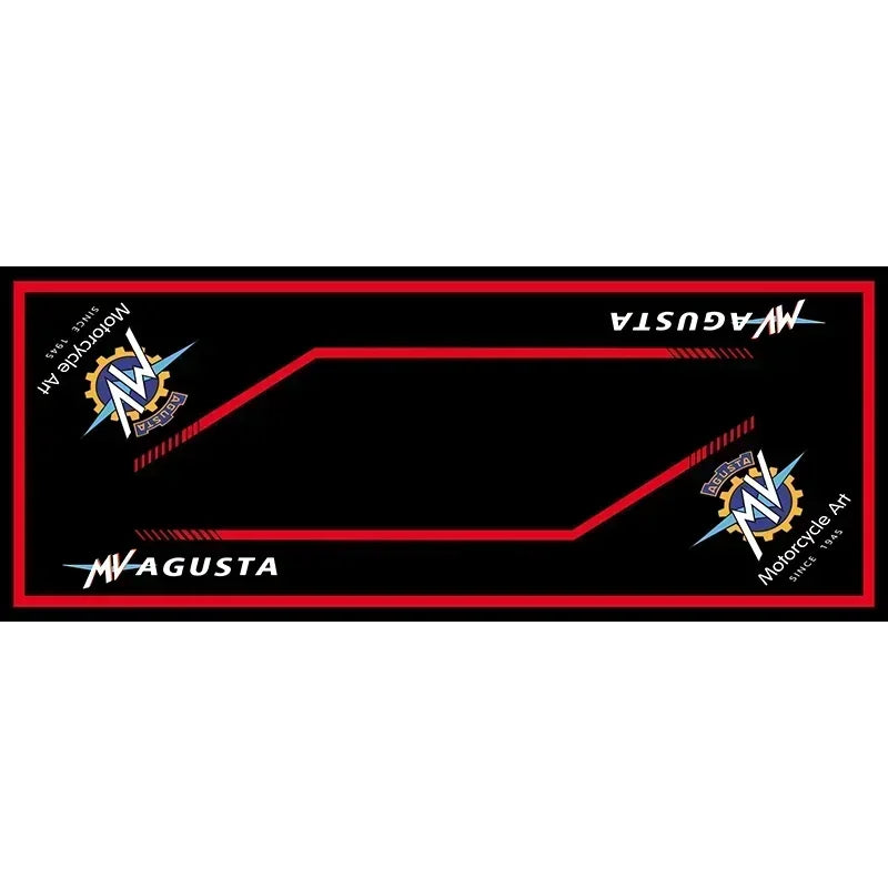 Motorcycle Carpet Polyester Parking Mat Display Carpet Racing Bicycle Carpets Mat Anti-slip Bedside Rugs Customized Display Rug