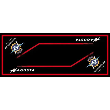 Motorcycle Carpet Polyester Parking Mat Display Carpet Racing Bicycle Carpets Mat Anti-slip Bedside Rugs Customized Display Rug