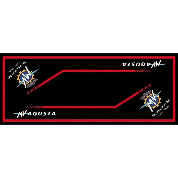 Motorcycle Carpet Polyester Parking Mat Display Carpet Racing Bicycle Carpets Mat Anti-slip Bedside Rugs Customized Display Rug