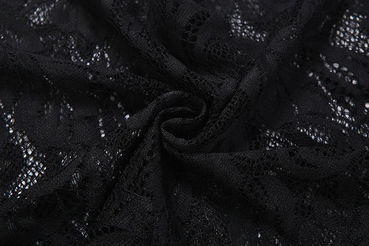 Nibber See Through Jumpsuits Woman Metal Rings Patchwork Hollow Design Sexy Full Sleeve Midnight Club Party Wild Style Overalls