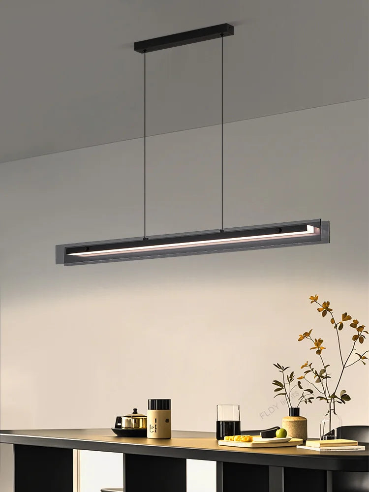 LED Chandelier Pendant lights restaurant lights Nordic modern minimalist office long bar dining room chandeliers kitchen lamps