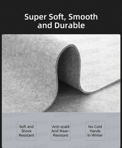 Multi Size Wool Felt Mouse Pad Office Computer Desk Protector Mat Keyboard Non-slip Mat Laptop Table Cushion Gaming Accessories
