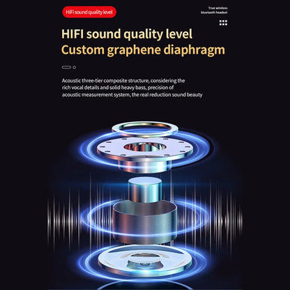 New M90 Pro Bluetooth 5.3 Earphones Wireless Headphones Touch Control Gamer Headset HIFI Stereo Noise Reduction earbuds With Mic