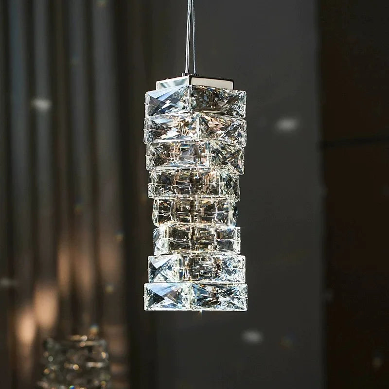 Luxury Crystal Wall Lamp Modern LED Sconce Chrome Gold Mirror Wall Light For Living Room Bedroom Aisle Indoor Decor Vanity Light