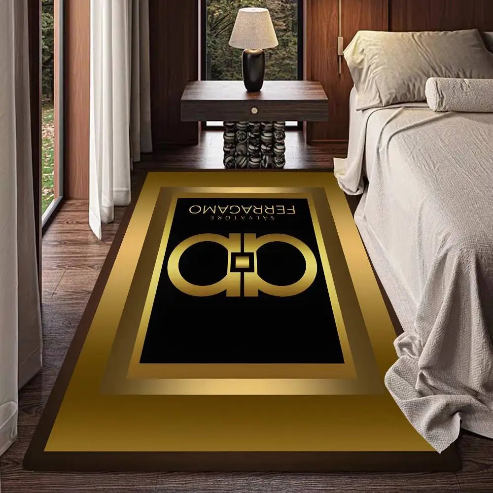 S-Salvatore F-Ferragamo Cartoon Entrance Door Mat Nordic Style Home Doormat Bathroom-Toilet Mats Bedroom Hotel Decor Mat