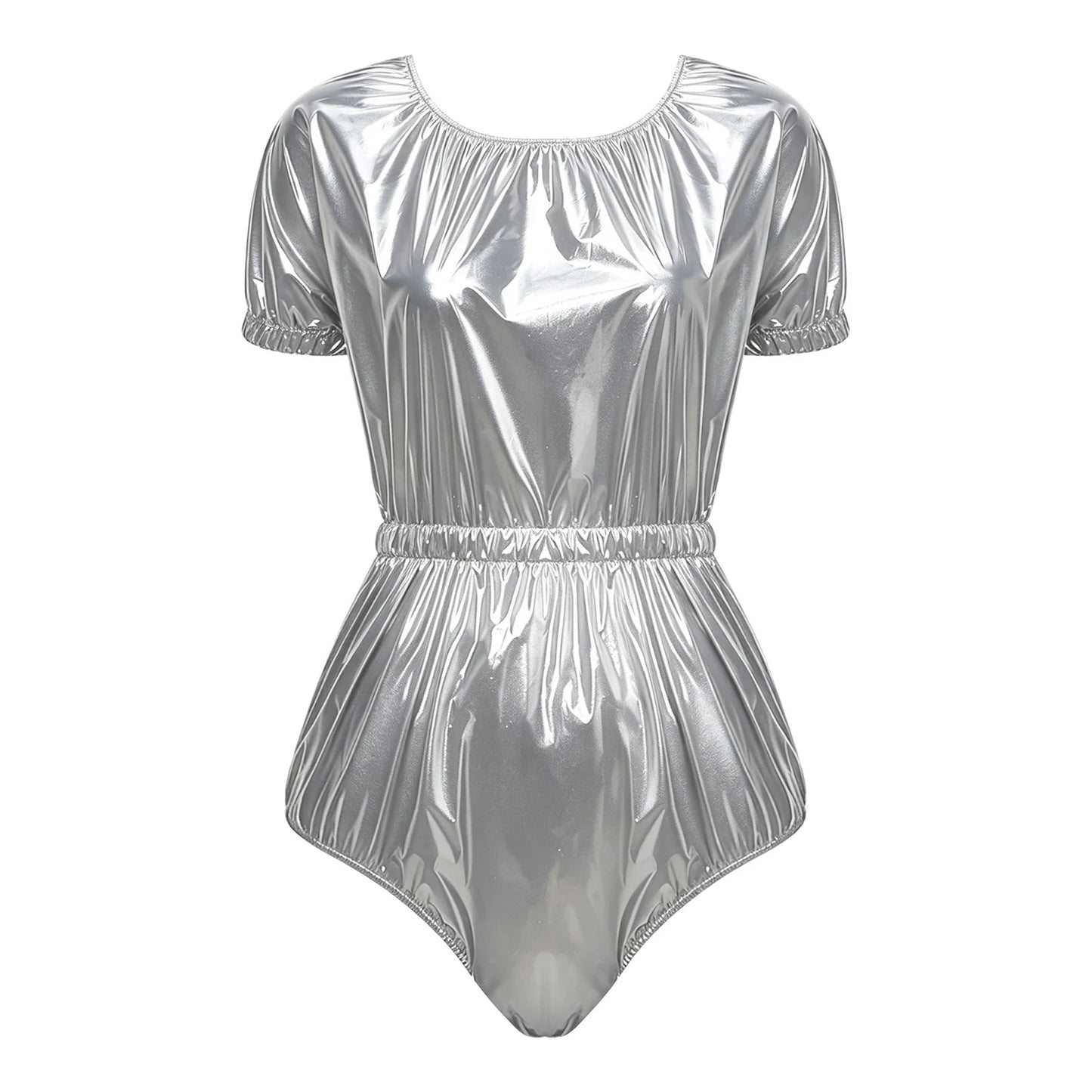 Women Men Washable Diaper Cover Sleeveless Waterproof Bodysuit Swimwear Clubwear Elderly Alzheimer Bedridden Adaptive Clothing