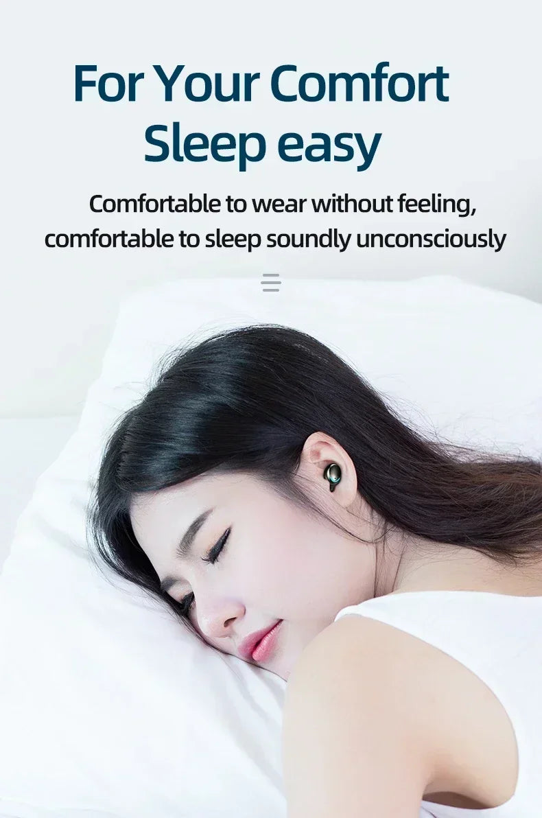 New Bluetooth Headphones 9D Stereo High Bass Sport Earphones Handfree Touch Control Tws Wireless Earbuds Headset