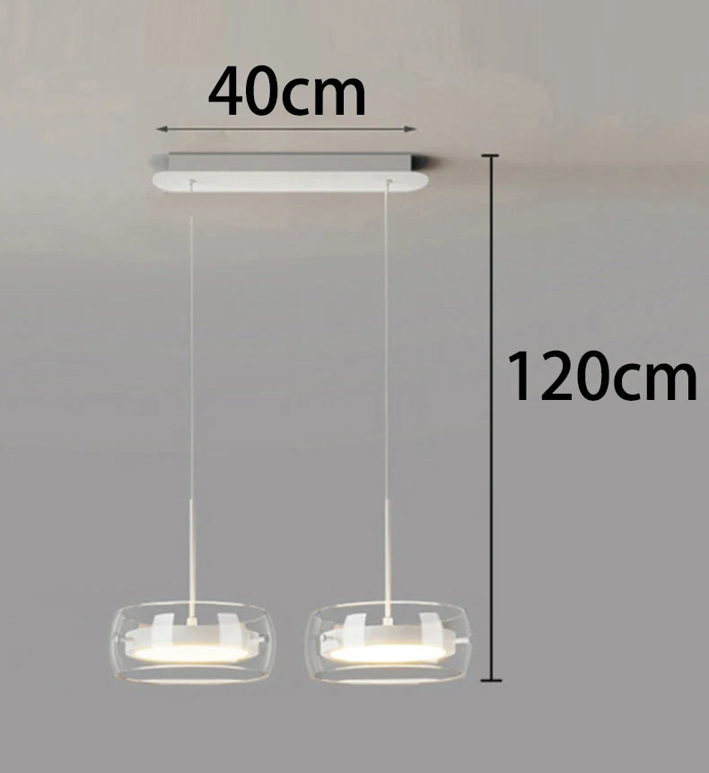 Modern home decor led lights pendant light lamps forstaircase Chandeliers for living room hanging light indoor lighting