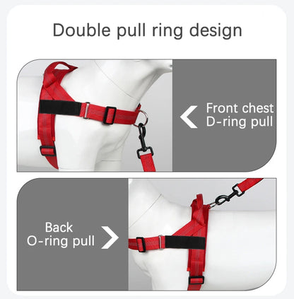 Personalized Reflective No Pull Harness for Small Medium Dog Washable Explosion-proof Comfort Dog Harnesses Pechera Para Perro