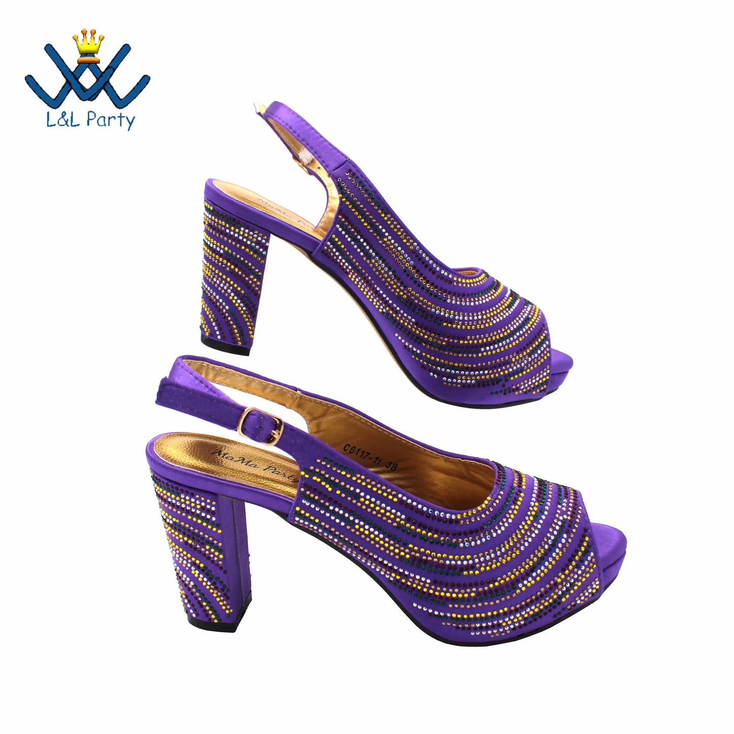 2023 Classics Peep Toe Lemon Green Color Hot Sale Sandals High Quality Women Shoes and Bag Set with Platform for Brithday Party
