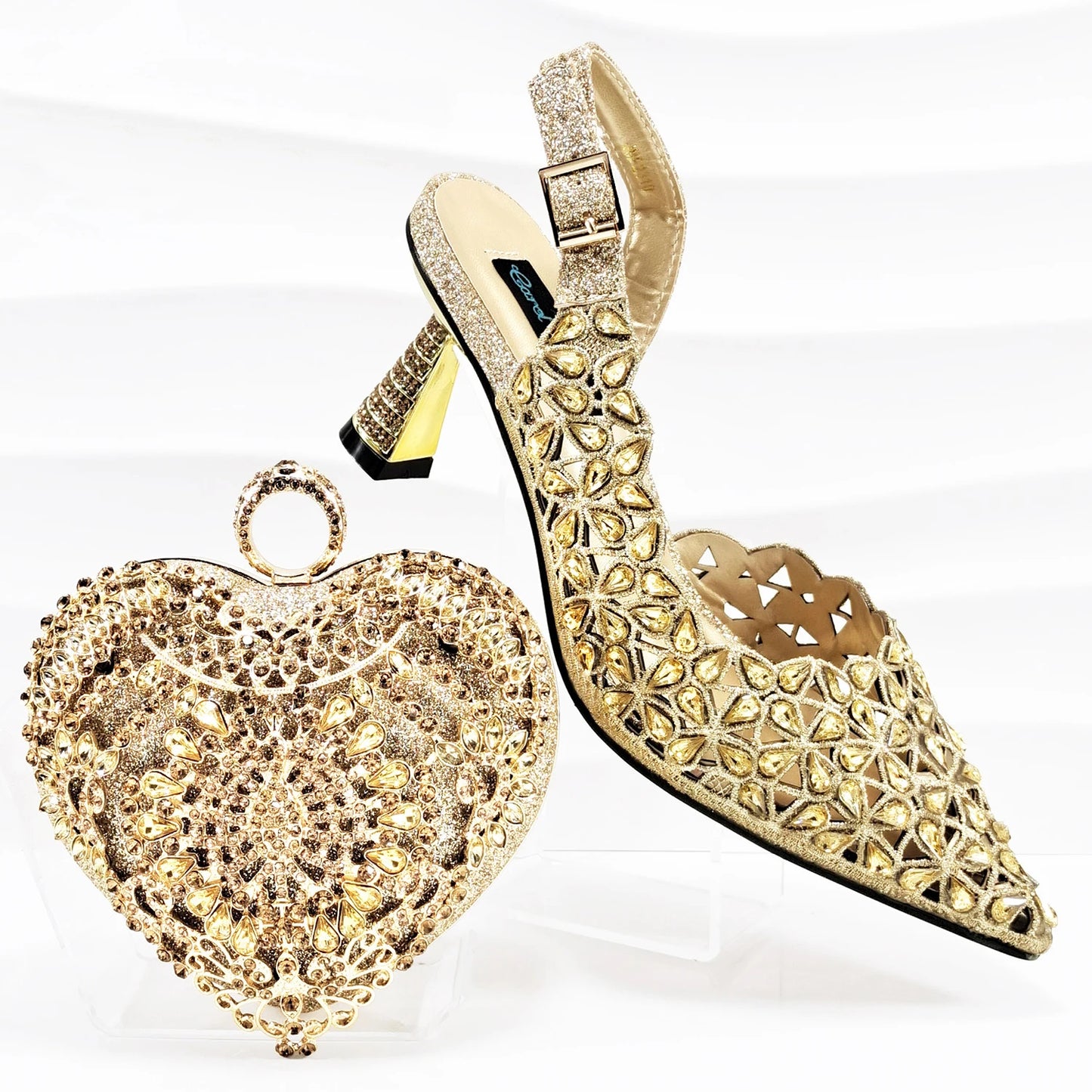 Doershow Lastest Italian Design Fashion Style Ladies Shoes with Matching Bag Set 2024 Nigerian Shoes and Bag Set  AR1-4