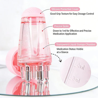 6ML Scalp Applicator Liquid Comb Essential Oil Portable Mini Massage Hair Growth Serum Oil Nourish Comb Hair Root Care Tools