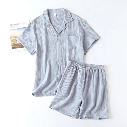 Short Sleeved Shorts Pijama Suit for Women Casual Wear Fashion Style 2 Pcs Pajama Set Summer Thin Women's Sleepwear Clothes