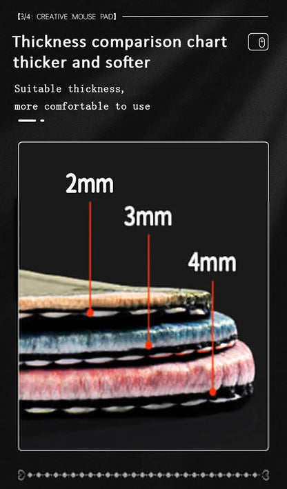 Black and Gray Polygon Pattern Mouse Pad Desk Mat Stitched Edge Non-Slip Gaming Mats PC Accessories Keyboard Desk Pad Mauspad
