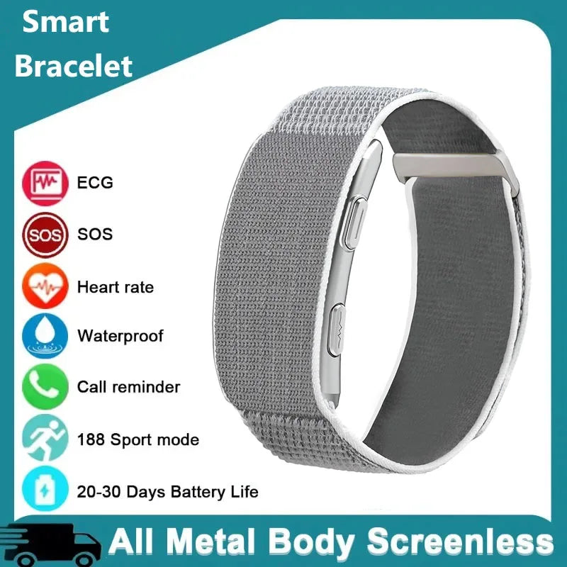 Men Smart Watch ECG Health Blood Pressure Sleep Monitor Fall Detection Bluetooth Smart Bracelet Women Sport Band Fitness Tracker