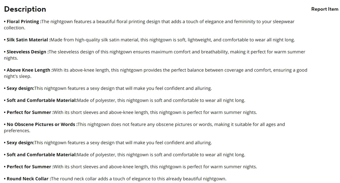 Ladies Sexy Sling Nightgown Nightdress Women's Sexy Lingerie Silk Satin Sleepwear Floral Pinting Nightwear Homewear Mini Dress