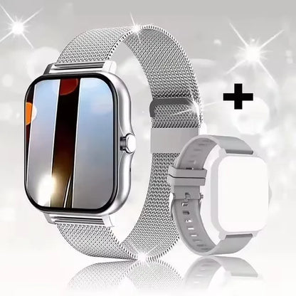 New Smart Watch Android IOS Phone 1.44 Inch Color Screen Bluetooth Call Blood Oxygen/Pressure Monitoring Smart Watch Women Men