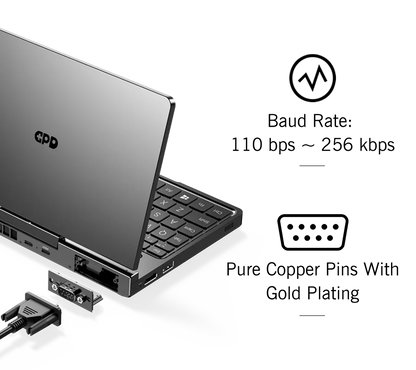 GPD Pocket4 2 in 1 Laptop Tablet 8.8 Inch 144Hz AMD AI 9 HX370 8840U 64GB 2TB NVMe Portable Palm Size Mini PC